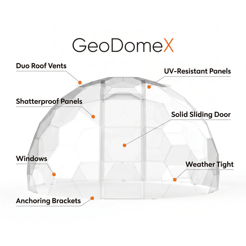 GeoDomeX - Your All-Season Outdoor Sanctuary